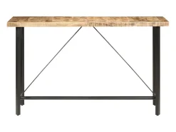 Móvel De Bar* Móvel de bar 180x70x107 cm madeira de mangueira áspera PT572349 Castanho