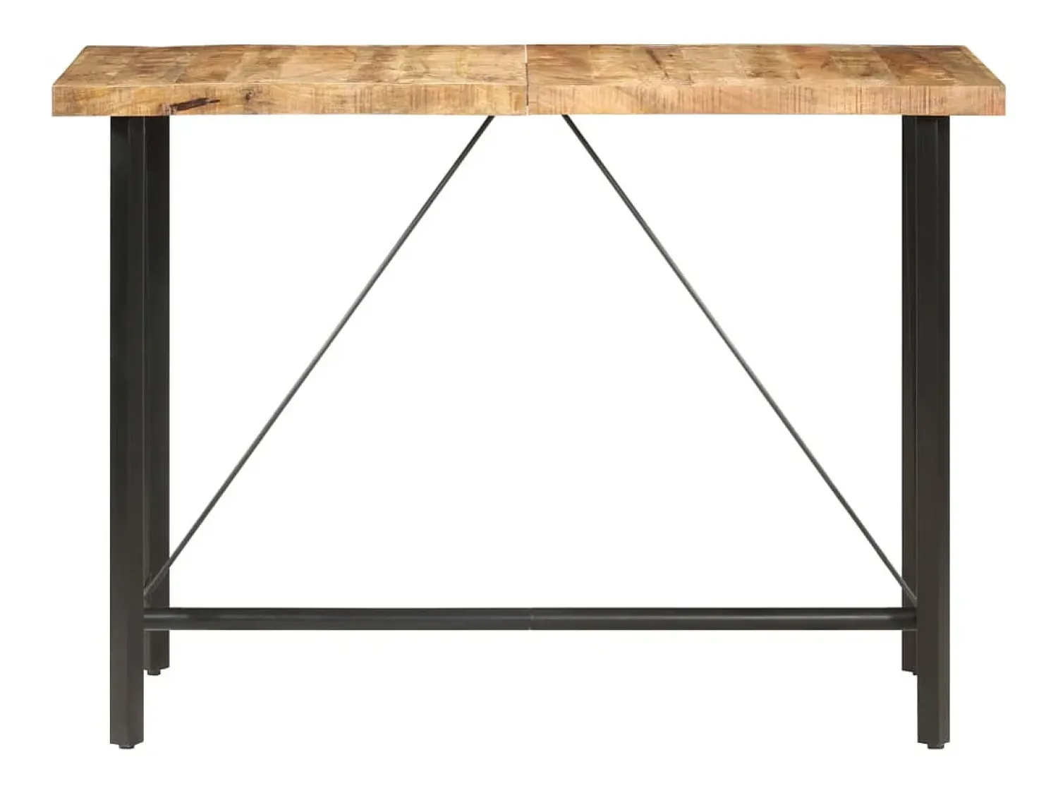 Móvel De Bar| Móvel de bar 150x70x107 cm madeira de mangueira áspera PT579492 Castanho