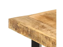 Móvel De Bar| Móvel de bar 150x70x107 cm madeira de mangueira áspera PT579492 Castanho