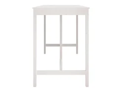 Outlet Móvel de bar 180x80x110 cm madeira de pinho maciça PT150678 Branco