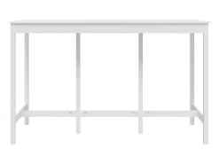 Outlet Móvel de bar 180x80x110 cm madeira de pinho maciça PT150678 Branco