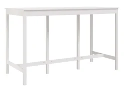 Outlet Móvel de bar 180x80x110 cm madeira de pinho maciça PT150678 Branco