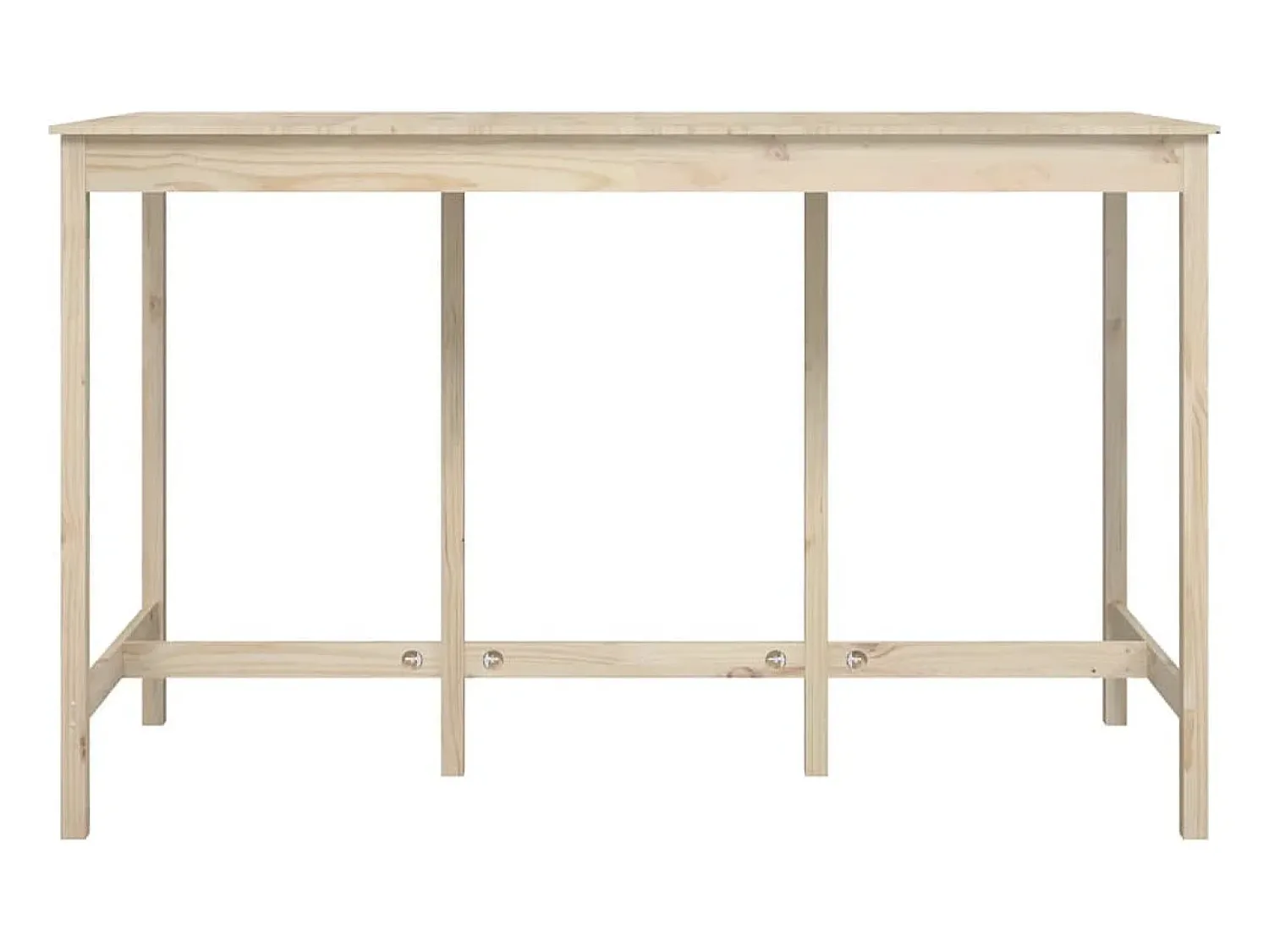 Outlet Móvel de bar 180x80x110 cm madeira de pinho maciça PT115972 Castanho