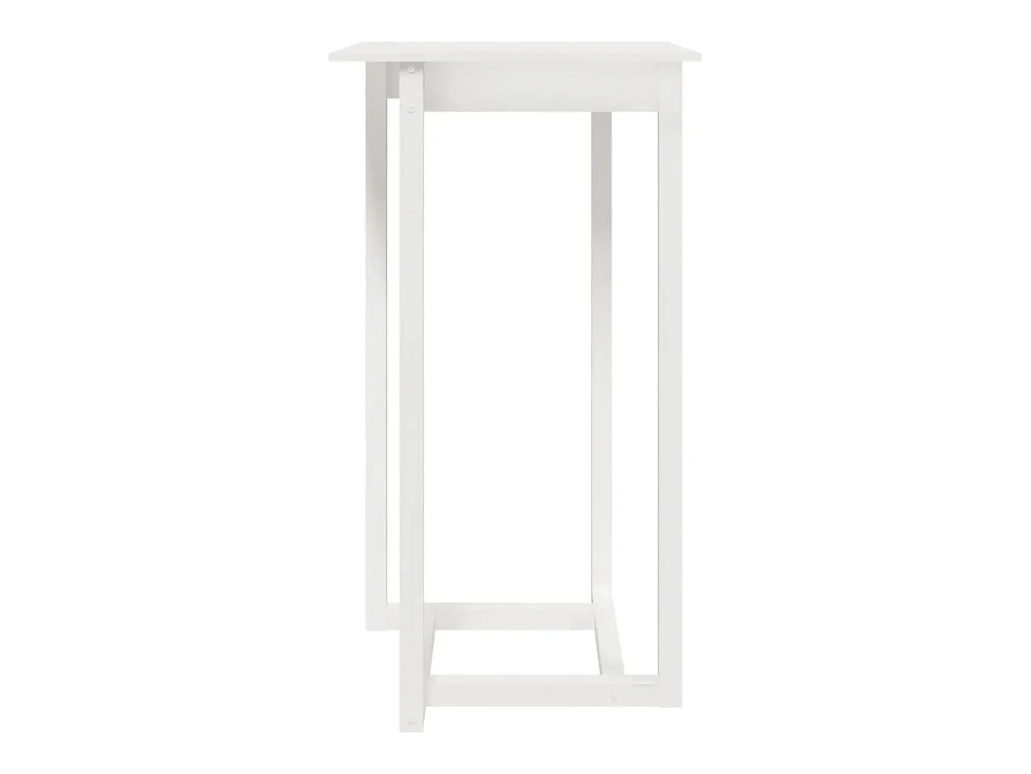 Móvel De Bar* Móvel de bar 60x60x110 cm pinho maciço PT576080 Branco