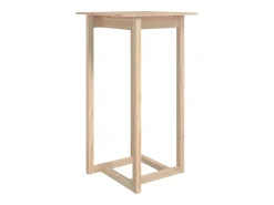 Móvel de bar 60x60x110 cm pinho maciço PT941033^ Móvel De Bar