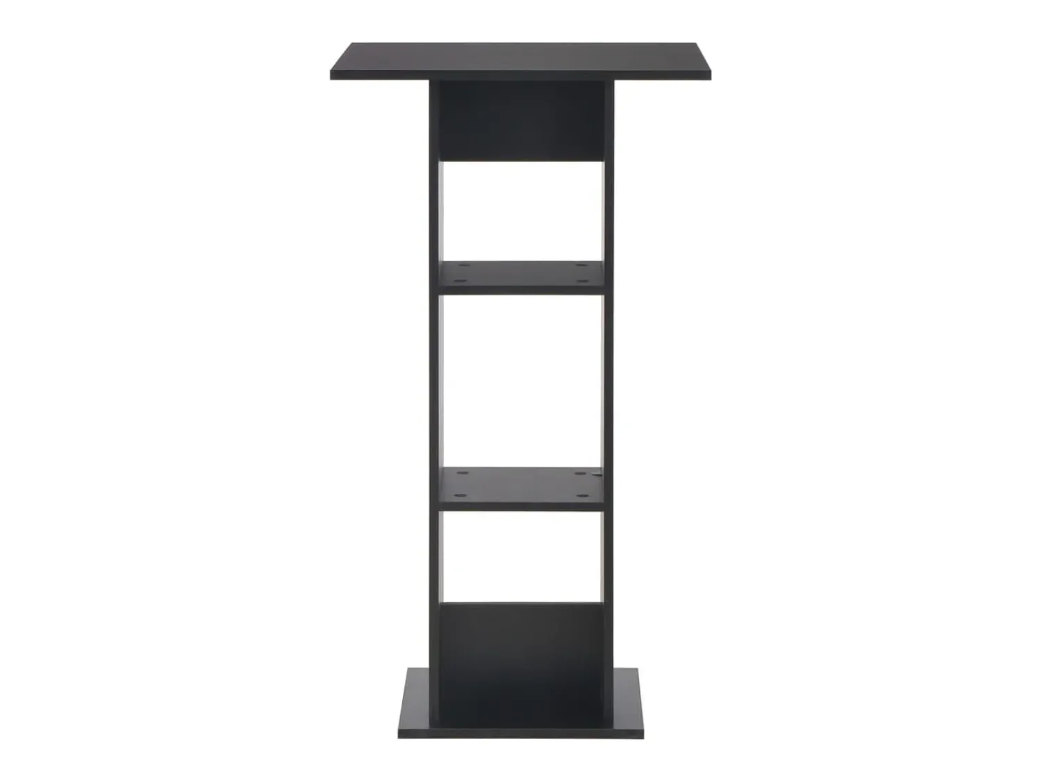 Outlet Móvel de bar 60x60x110 cm PT821131 Preto
