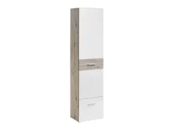 Meublorama Móvel de entrada - ONYX 5 - Cores carvalho e branco^ Móvel De Entrada