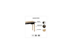 Consola*Five Móvel de entrada Extensio Hallway Carvalho e Cinza 111 cm Bege