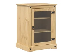 vidaxl Móvel de HiFi Corona 60x50x82 cm madeira de pinho maciça^ Móvel De Tv
