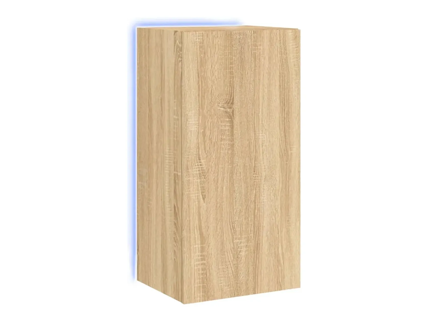 Hot Móvel de parede p/ TV c/ luzes LED 40,5x35x80cm carvalho sonoma PT568515 Castanho
