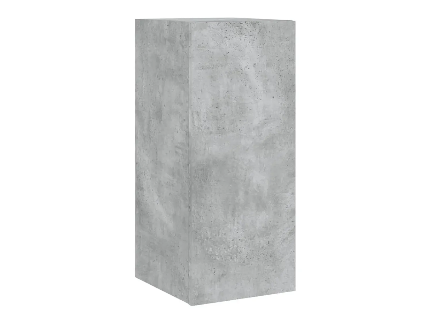 Discount Móvel de parede p/ TV c/ luzes LED 30,5x35x70 cm cinza cimento PT942174 Cinzento