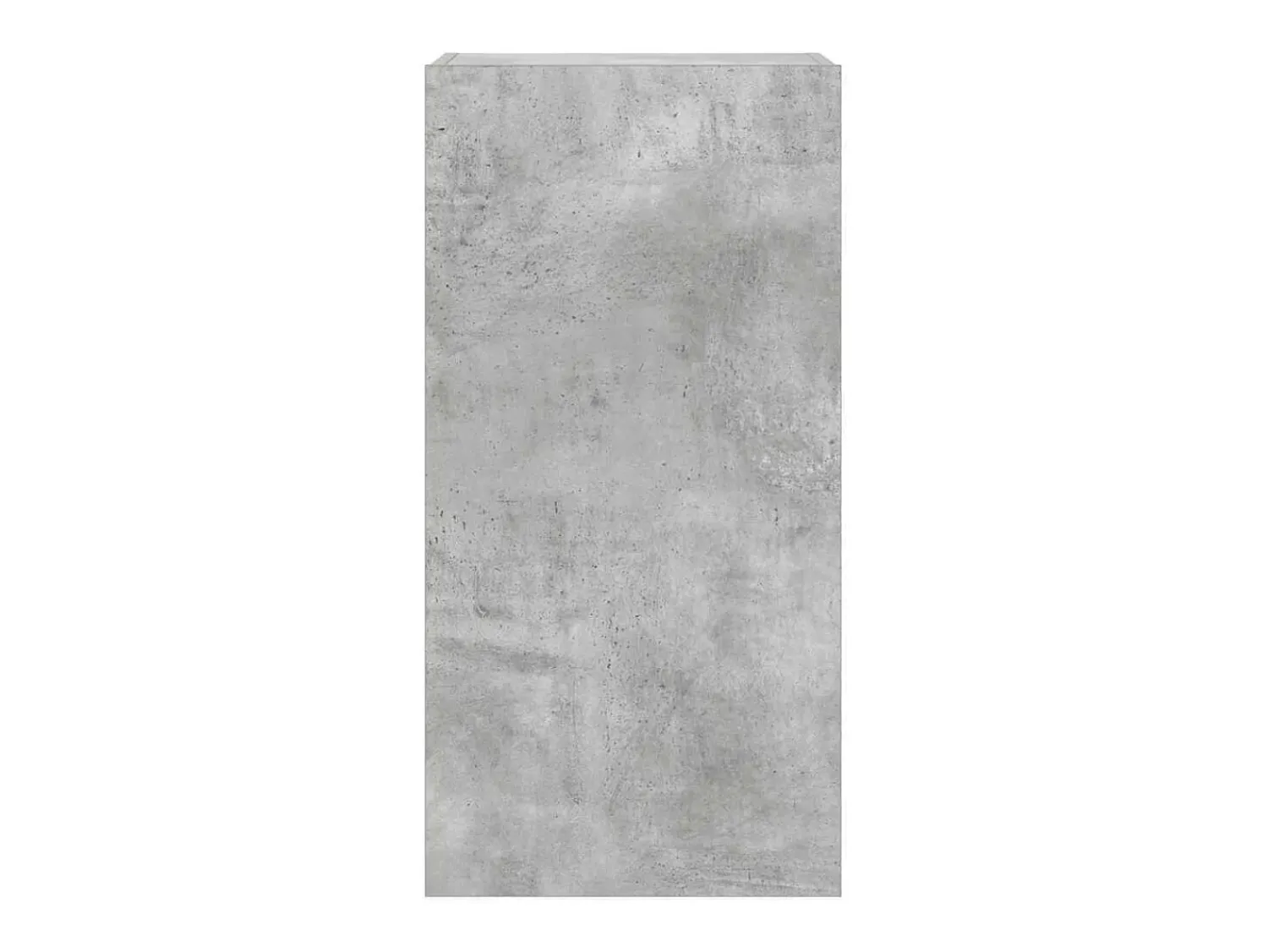 vidaxl Móvel de parede p/ TV c/ luzes LED 40,5x35x80 cm cinza cimento^ Móvel De Tv