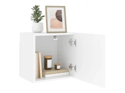 Clearance Móvel de parede p/ TV 40,5x30x40 cm derivados de madeira PT184828 Branco