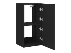vidaxl Móvel de parede para TV com luzes LED 40,5x35x80 cm^ Móvel De Tv