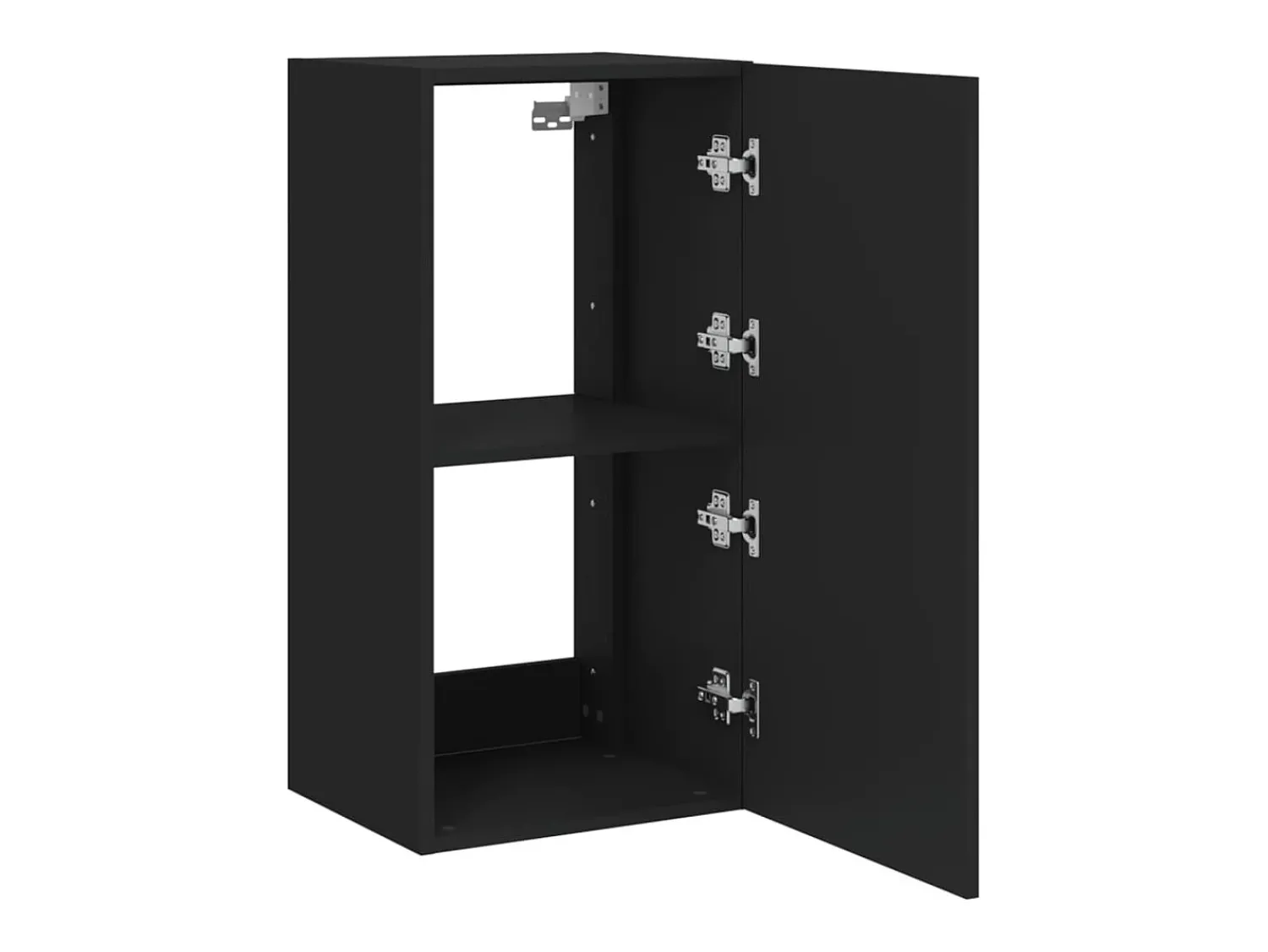 vidaxl Móvel de parede para TV com luzes LED 40,5x35x80 cm^ Móvel De Tv