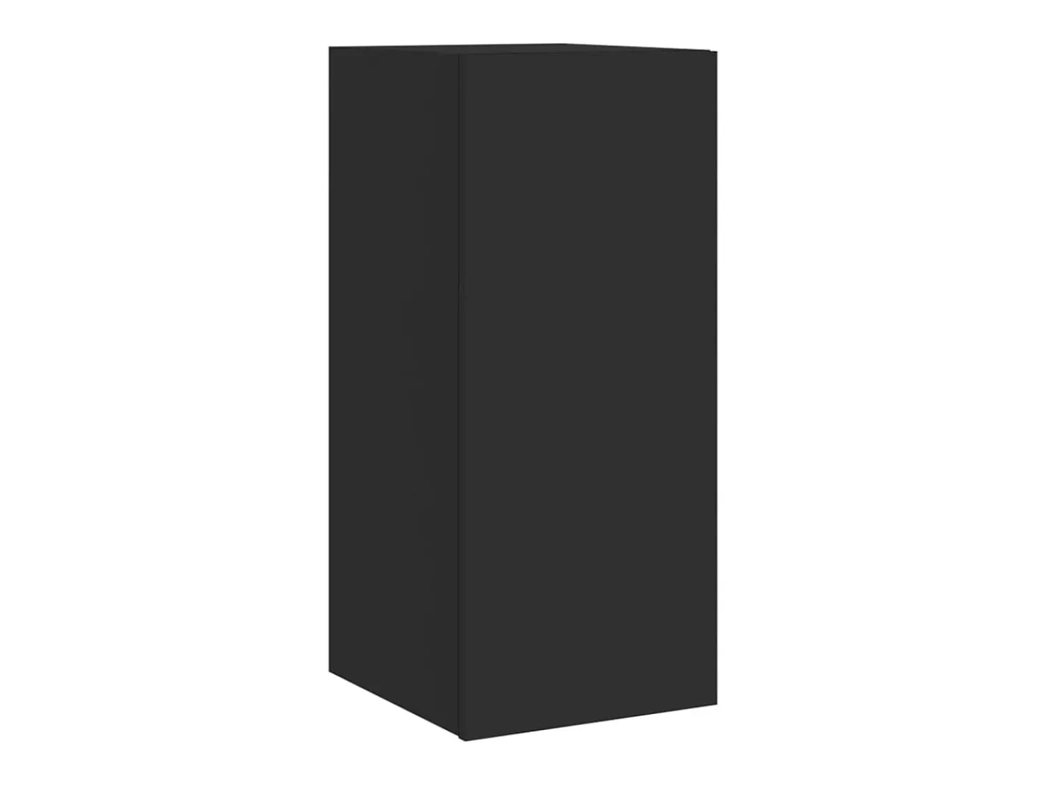 Hot Móvel de parede para TV com luzes LED 30,5x35x70 cm PT300185 Preto