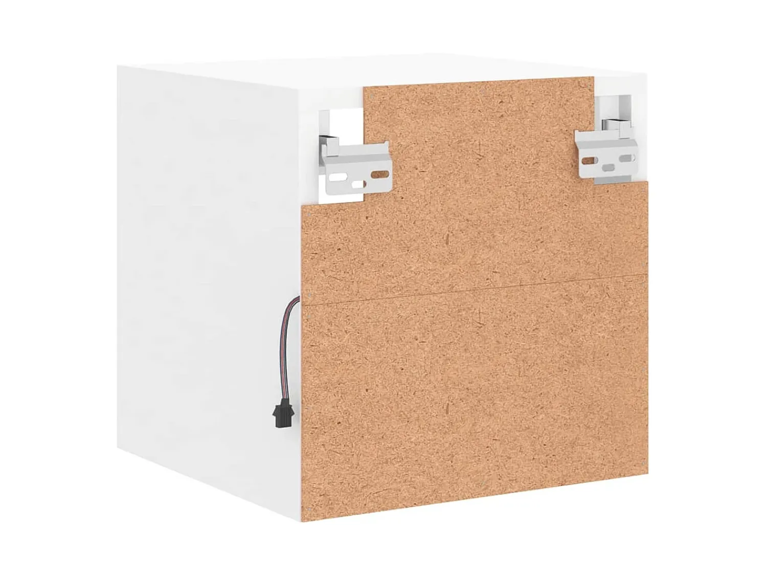 vidaxl Móvel de parede para TV com luzes LED 30x28,5x30 cm^ Móvel De Tv