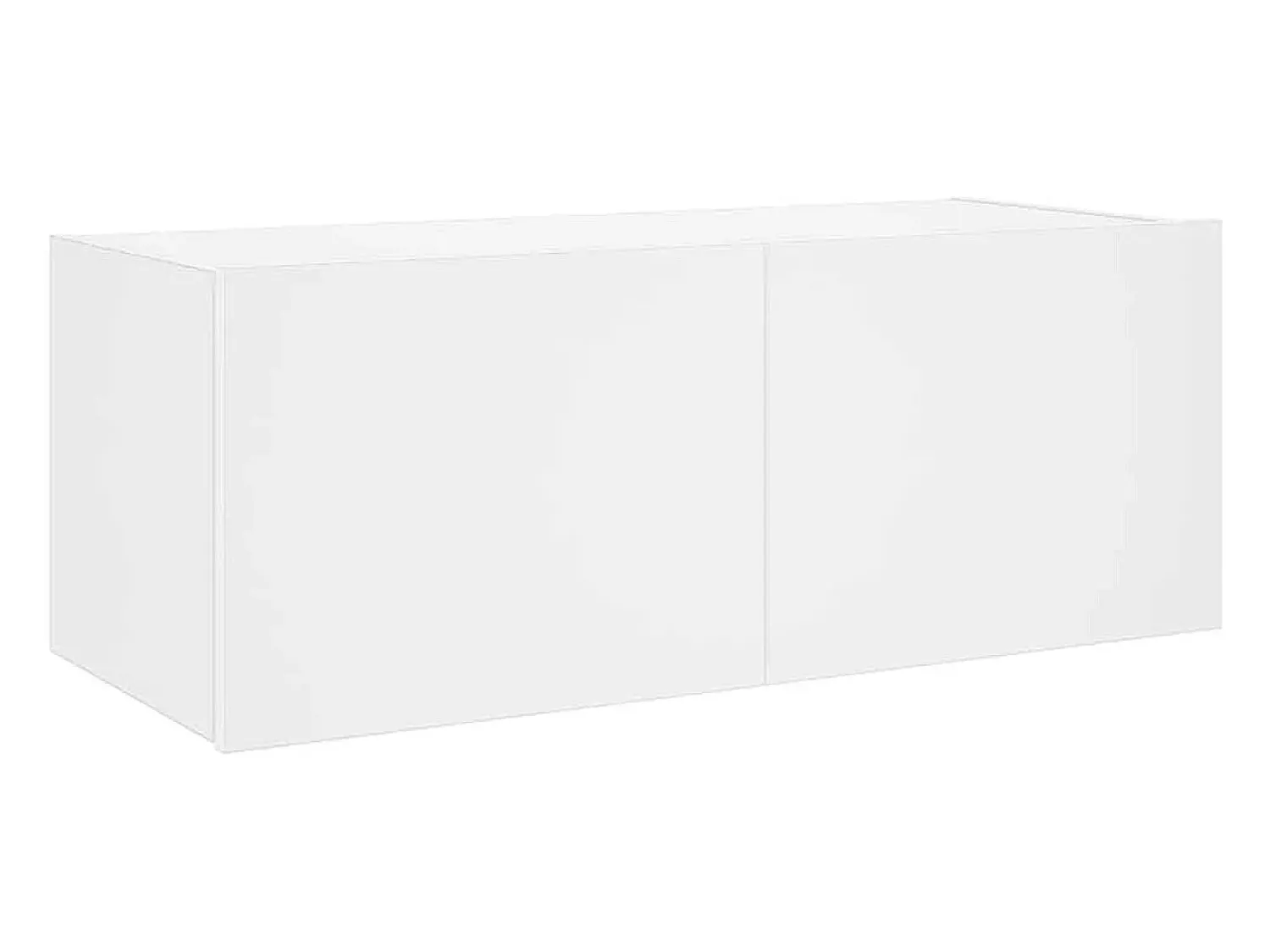 vidaxl Móvel de parede para TV com luzes LED 80x35x31 cm^ Móvel De Tv