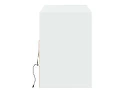 vidaxl Móvel de parede para TV com luzes LED 130x31x45 cm^ Móvel De Tv