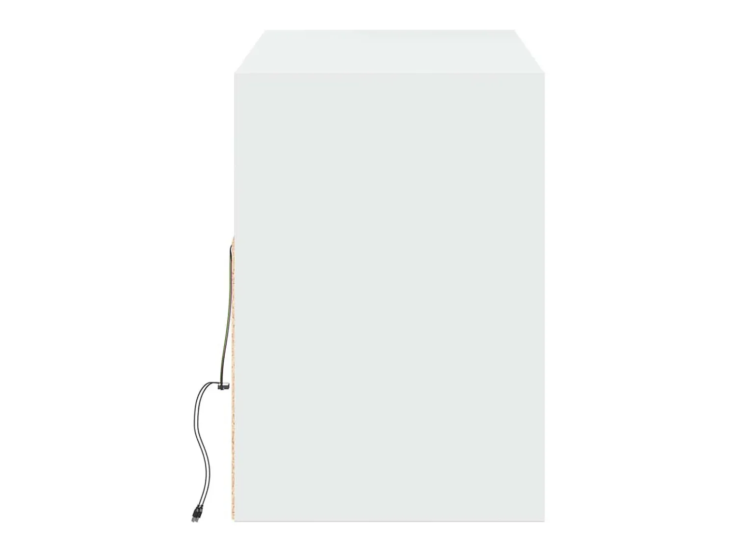 vidaxl Móvel de parede para TV com luzes LED 130x31x45 cm^ Móvel De Tv