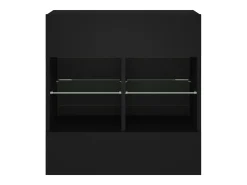 vidaxl Móvel de parede para TV com luzes LED 58,5x30x60,5 cm^ Móvel De Tv
