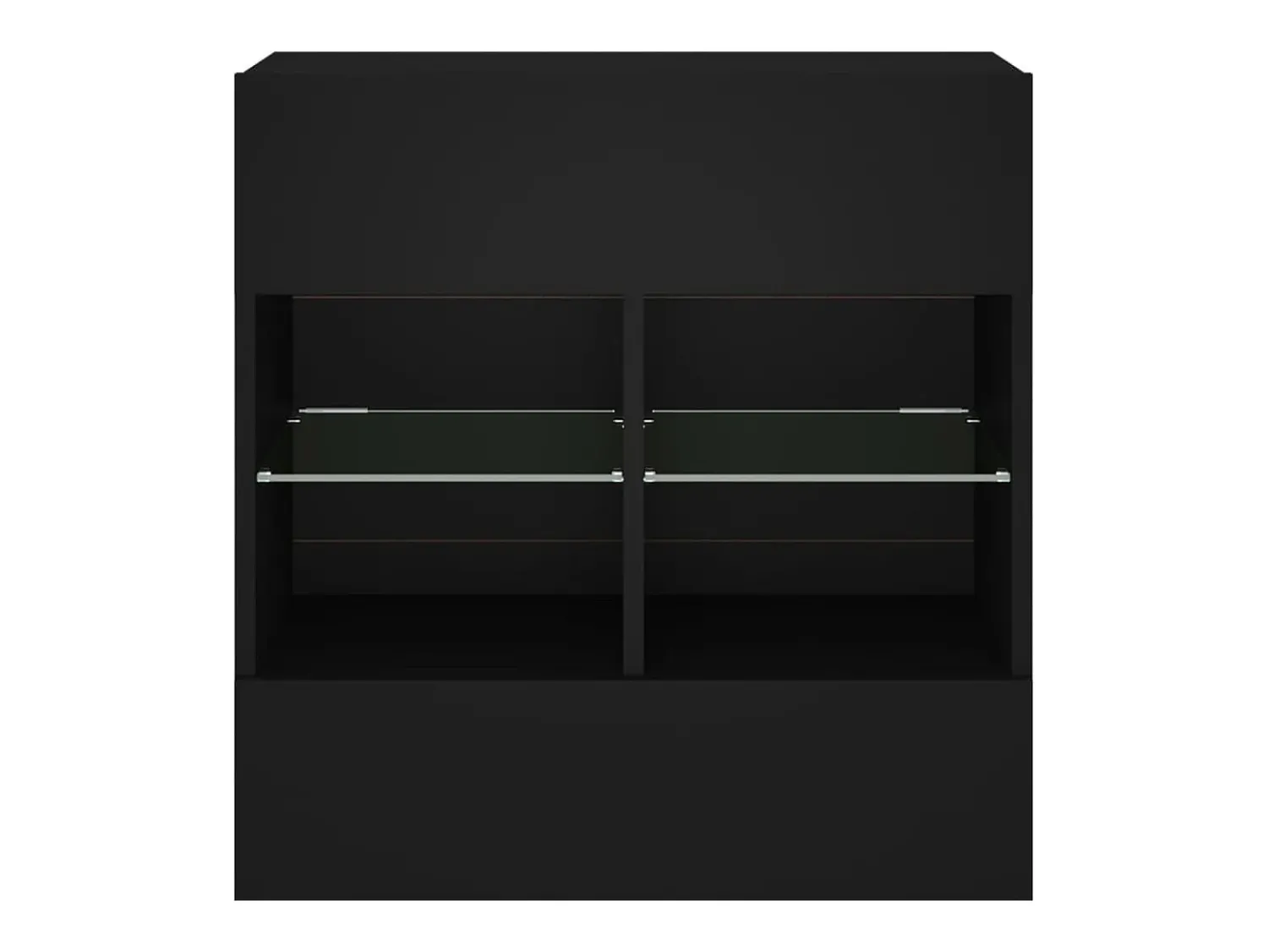 vidaxl Móvel de parede para TV com luzes LED 58,5x30x60,5 cm^ Móvel De Tv