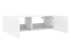 vidaxl Móvel de parede para TV com luzes LED 100x35x31 cm^ Móvel De Tv