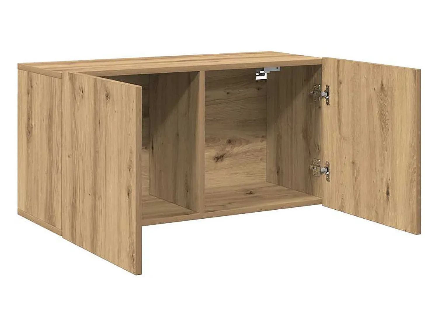 Discount vidaxl Móvel de parede para TV 80x30x41 cm carvalho artisiano Natural claro