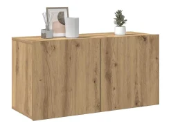Discount vidaxl Móvel de parede para TV 80x30x41 cm carvalho artisiano Natural claro