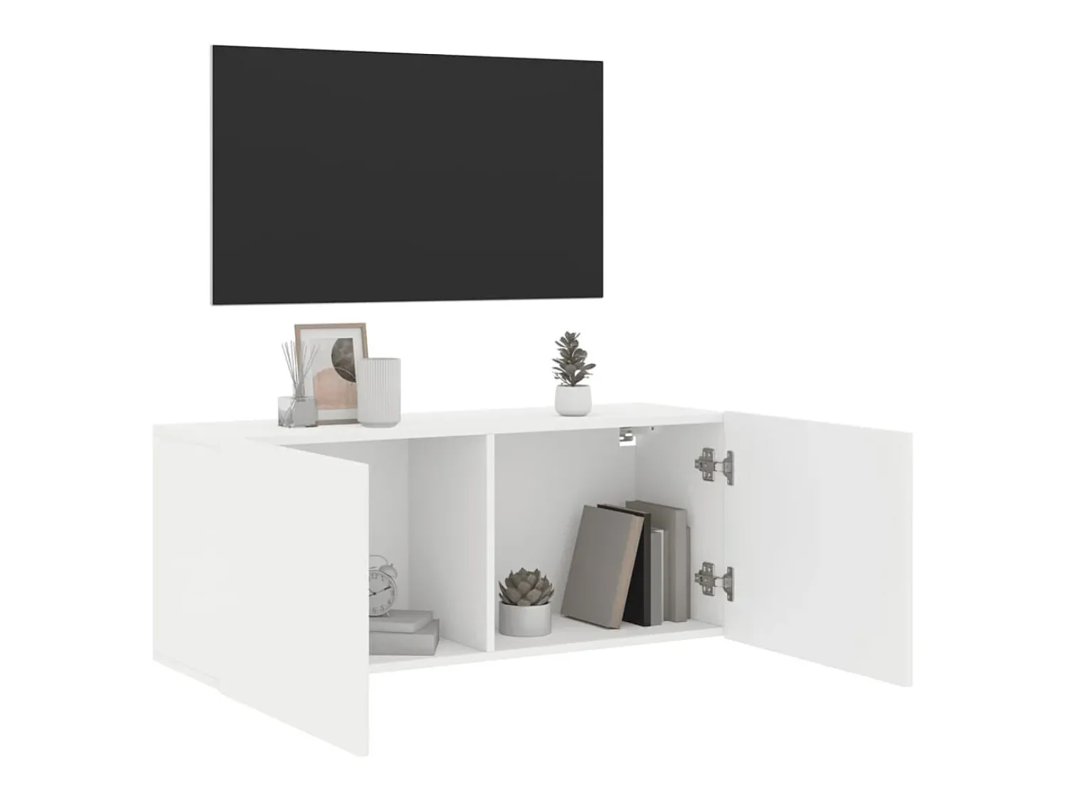 Best Móvel de parede para TV 100x30x41 cm PT401967 Branco
