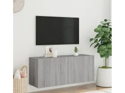 Móvel De Tv* Móvel de parede para TV 100x30x41 cm sonoma PT412611 Cinzento