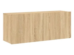 Hot Móvel de parede para TV 100x30x41 cm carvalho sonoma PT679884 Castanho