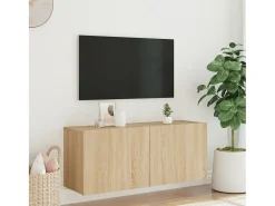 Hot Móvel de parede para TV 100x30x41 cm carvalho sonoma PT679884 Castanho