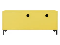 Outlet Móvel de TV 113 cm MIRKO Amarelo