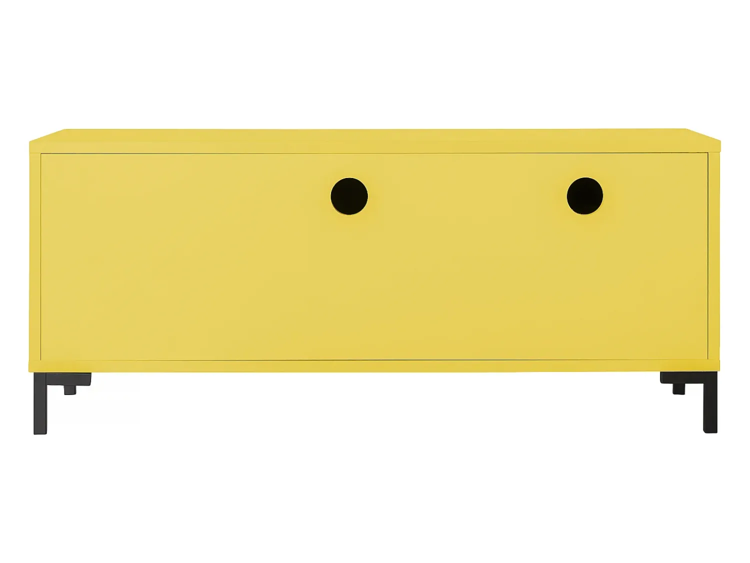Outlet Móvel de TV 113 cm MIRKO Amarelo