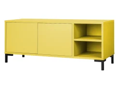 Outlet Móvel de TV 113 cm MIRKO Amarelo