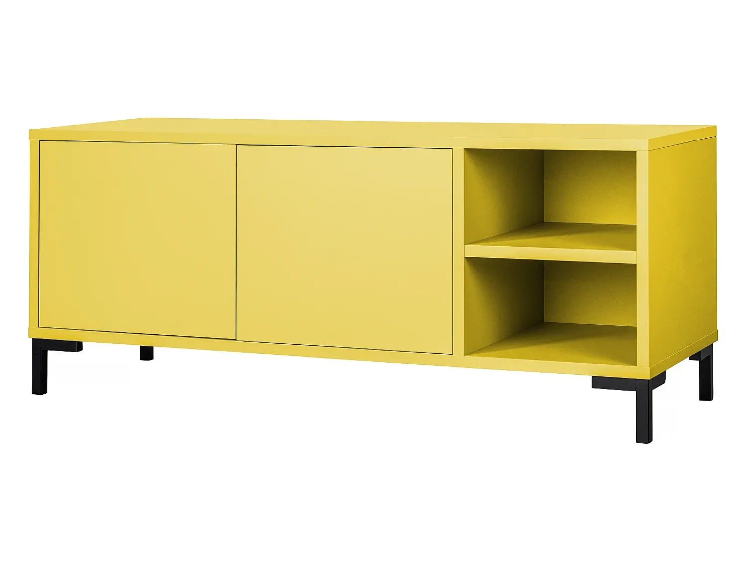Outlet Móvel de TV 113 cm MIRKO Amarelo