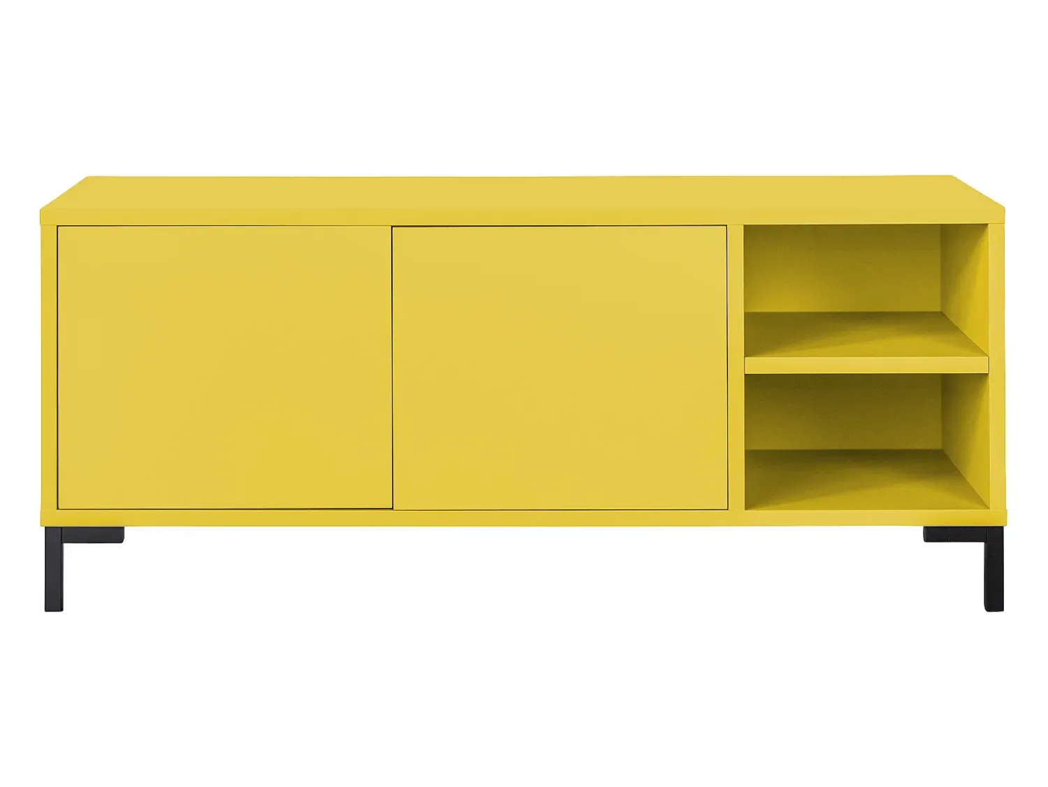 Outlet Móvel de TV 113 cm MIRKO Amarelo