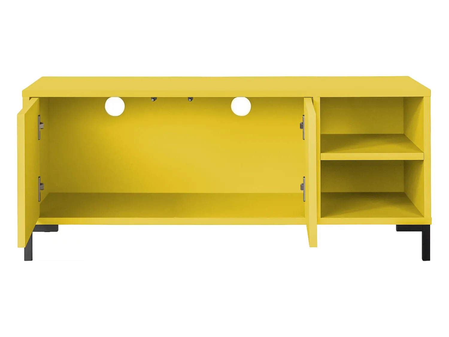 Outlet Móvel de TV 113 cm MIRKO Amarelo