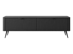 Best Móvel de TV: 2 portas, armário: , 163,2 x 51,2 x 38cm Preto