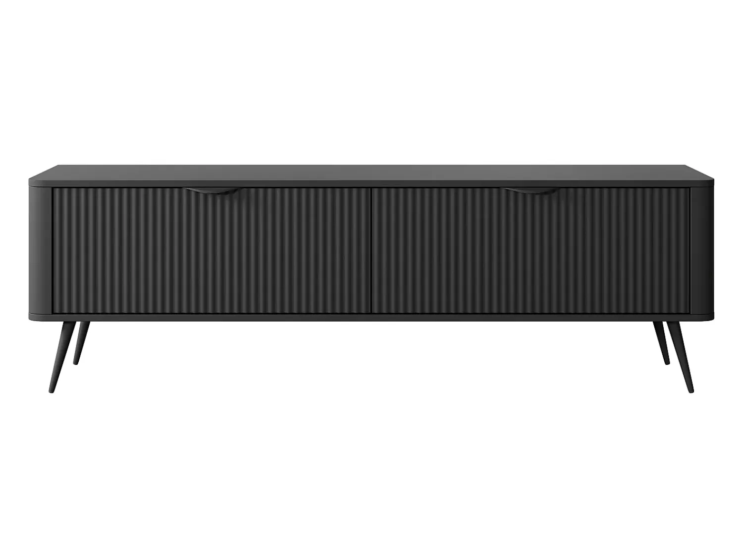 Best Móvel de TV: 2 portas, armário: , 163,2 x 51,2 x 38cm Preto
