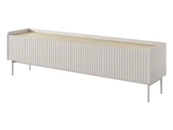 Móvel de TV: 2 portas, Cor do móvel: Caxemira, 181 x 50,2 x 38cm Bege