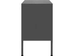 Móvel de TV aço 105x35x50 cm antracite PT233945^ Móvel De Tv