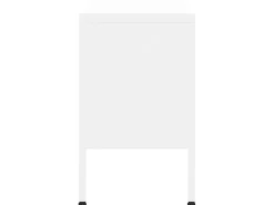 Móvel De Tv* Móvel de TV aço 105x35x50 cm PT826883 Branco