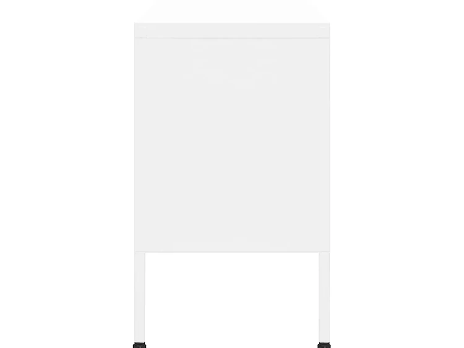 Móvel De Tv* Móvel de TV aço 105x35x50 cm PT826883 Branco