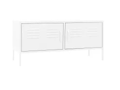 Móvel De Tv* Móvel de TV aço 105x35x50 cm PT826883 Branco