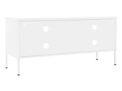Móvel De Tv* Móvel de TV aço 105x35x50 cm PT826883 Branco