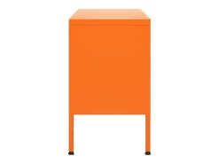 Móvel De Tv| Móvel de TV aço 105x35x50 cm laranja PT469258 Cor de laranja