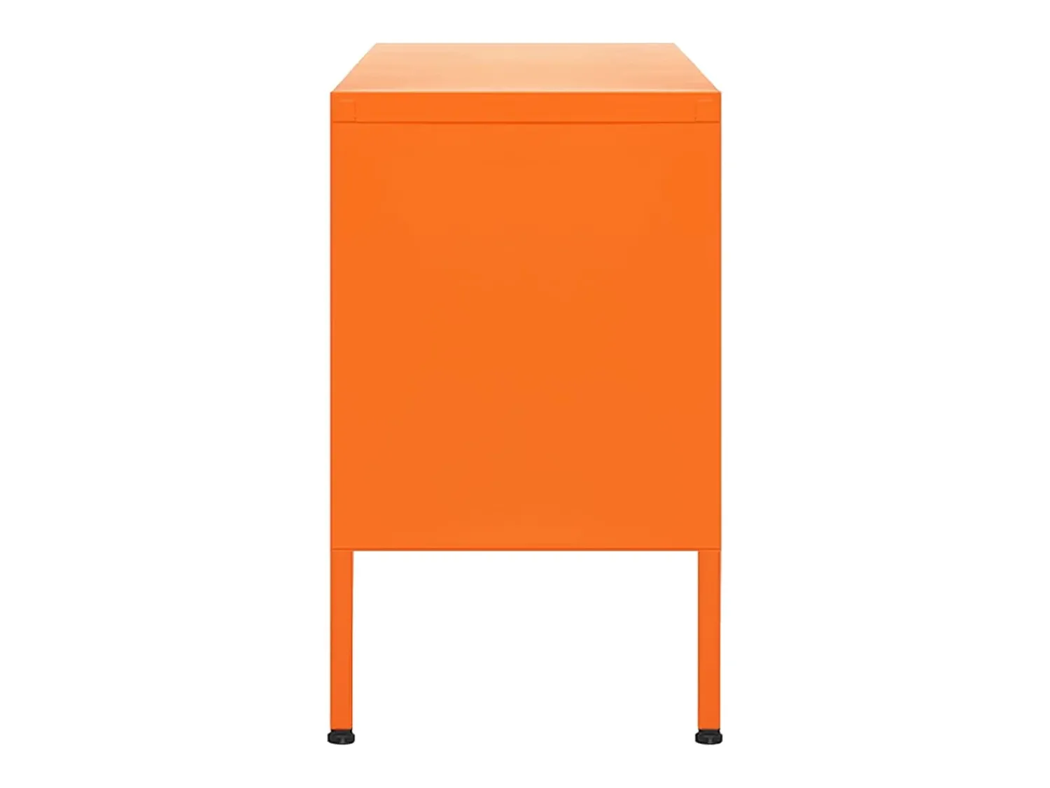 Móvel De Tv| Móvel de TV aço 105x35x50 cm laranja PT469258 Cor de laranja