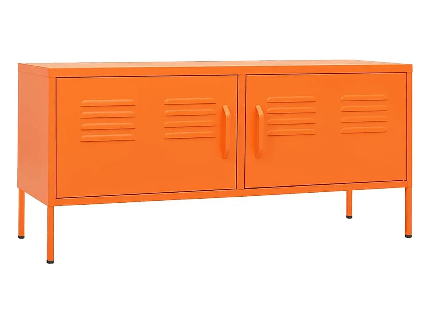 Móvel De Tv| Móvel de TV aço 105x35x50 cm laranja PT469258 Cor de laranja